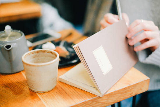 Notepad coffee