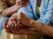Person receiving guidance about Bereavement Support Payment after the loss of a partner.